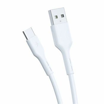 MS CABLE 3A fast charging USB-A 3.0-> USB-C, 1m,bijeli