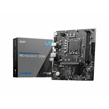 Matična MSI PRO H610M-E DDR4, VGA/HDMI, S.1700