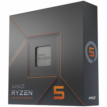 Procesor AMD Ryzen 5 7600X (4.7/5.0GHz Boost,38MB,105W,AM5) box, with Radeon Graphics