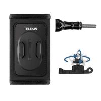 Telesin backpack strap mount with 360° J-hook mount for GoPro/Osmo Action (GP-BPM-005)