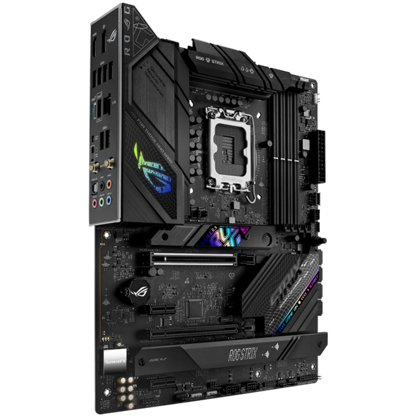 ASUS ROG STRIX B760-F GAMING WIFI LGA1700 ATX igralna matična ploča - Intel B760 4xDIMM DDR5 3xM.2 