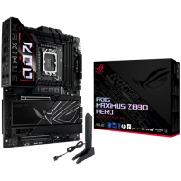 ASUS ROG MAXIMUS Z890 HERO LGA1851 ATX osnovna ploča - Intel Z890, 4xDDR5, 6xM.2, 1xSlimSAS, 4xSATA,5Gb+2.5Gb LAN, WiFi 7, BT, 1xHDMI, 2xTB4 porta (USB Type-C), Aura Sync - 90MB1ID0-M0EAY0-A