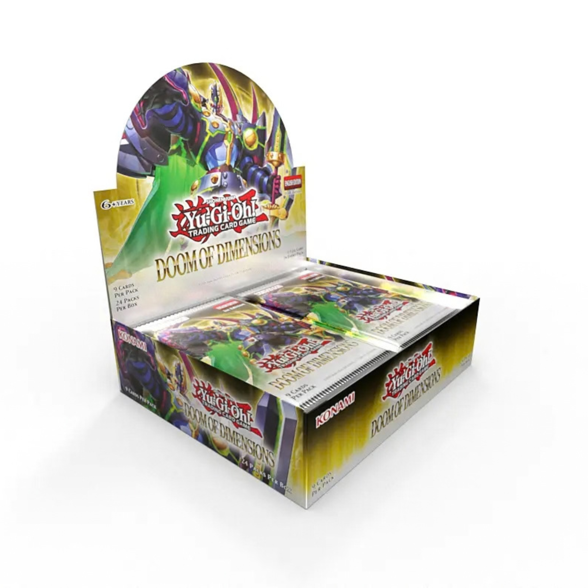 YU-GI-OH! TCG: DOOM OF DIMENSIONS - BOOSTER DISPLAY (24 PACKS)