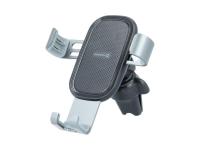 SWISSTEN držač za mobitel, za ventilaciju, srebrni S-GRIP GRAVITY G1-AV3 - 03030061