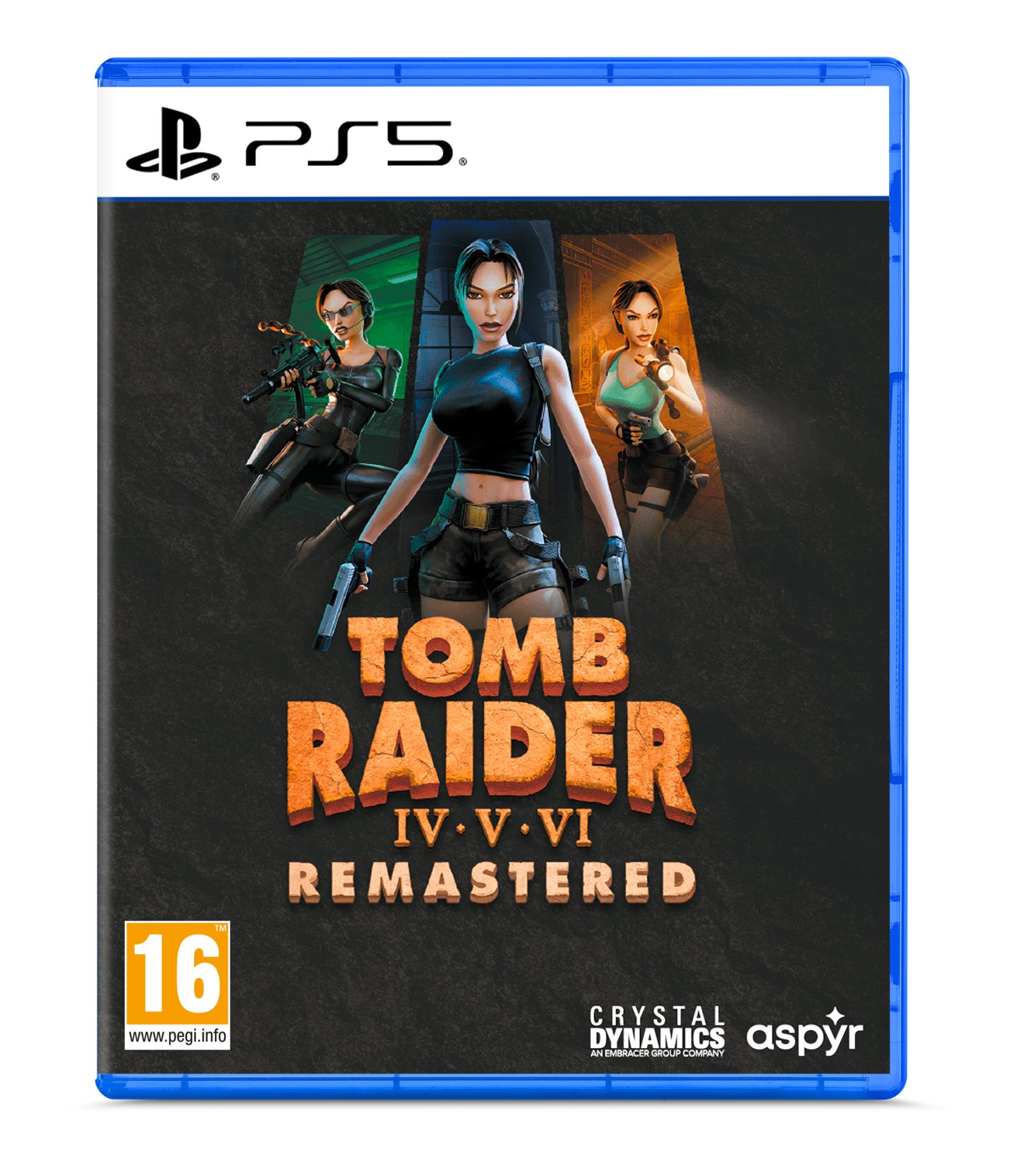 Tomb Raider IV-VI Remastered Starring Lara Croft (Playstation 5)