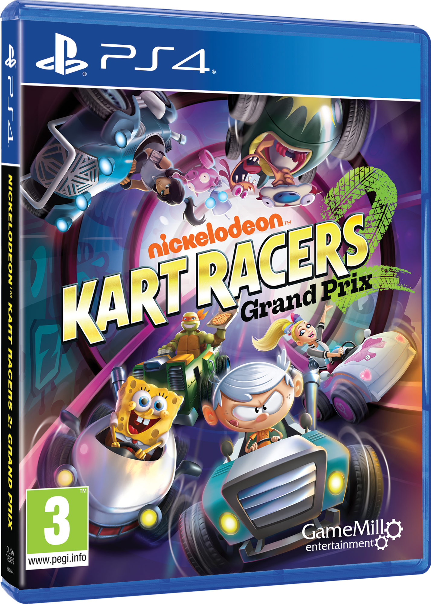 Nickelodeon Kart Racers 2 Grand Prix (Playstation 4)