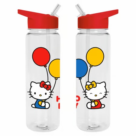 PYRAMID HELLO KITTY PLASTIC DRINKS BOTTLE