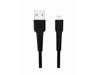 SWISSTEN kabel USB/Lightning, 2A, 1m, crni - 03080084