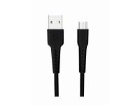 SWISSTEN kabel USB/microUSB, 2A,  1m, crni - 03080086