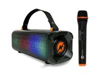 N-Gear karaoke BLAZOOKA 703, 100W, disco LED, bežični mikrofon, baterija, crni - 05190190