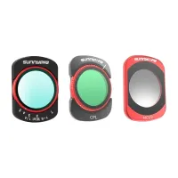 Sunnylife filter set for Osmo Pocket 4/Pocket 3: VND2-32, CPL, MCUV, Black Mist 1/4