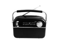 MANTA radio, SOLARNI, ugrađena baterija, BT, MP3, FM-AM-SW, crni RDI918B - 05100093