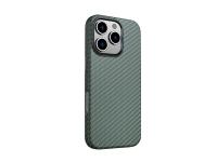SWISSTEN maskica SHELL MagStick za iPhone 16 PRO MAX carbon zelena!!! - 03090024