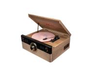 AKAI gramofon, FM radio, CD player, Kazetofon, USB,SD, BT, zvučnici, ATT-300CC - 05250009