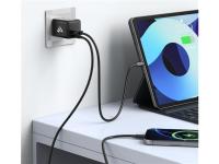 iPEAX punjač za AC220 GaN 45W (USB-C + USB-A) CRNI - 03090107