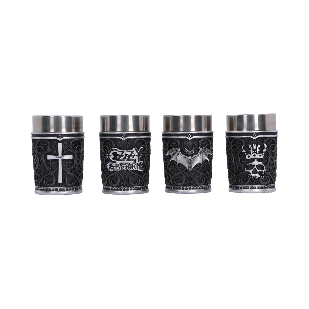 NEMESIS NOW - OZZY OSBOURNE - PRINCE OF DARKNESS SHOT GLASS SET 8.6CM