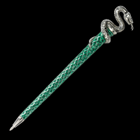 NOBLE COLLECTION Harry Potter Slytherin Silver Plated Pen