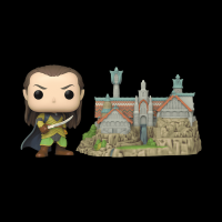 FUNKO POP TOWN: LORD OF THE RINGS S8 - ELROND & RIVENDELL