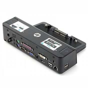HP Docking Station HSTNN-I11X + USB 3.0, bez adaptéra;2170p, 650 G1, 8460p, 8470p, 8530w, 8540p, 8560p, 8570p, 8740w ... - Premium Obnovljeno