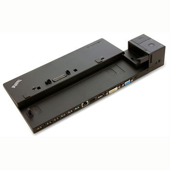 Lenovo ThinkPad Pro Dock 40A1; bez kľúča + 90W adaptér;Thinkpad L440, L450, L540, L550, T440, T450, T540, T550, X240 ... - Premium Obnovljeno