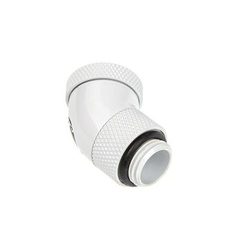 Bitspower Multi-Link Adapter 45 Grad drehbar - white BP-DWE45RML