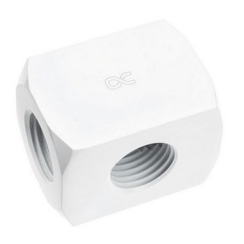 Alphacool HF 3-Fach Anschlussverteiler G1/4 - white 17629