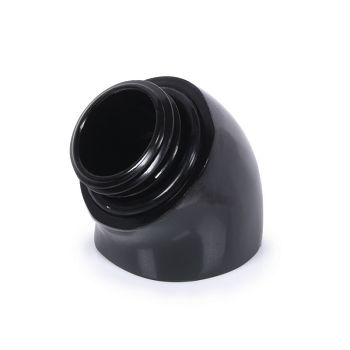 Alphacool 45 Grad G1/4 Zoll AG auf G1/4 Zoll IG, black 17590