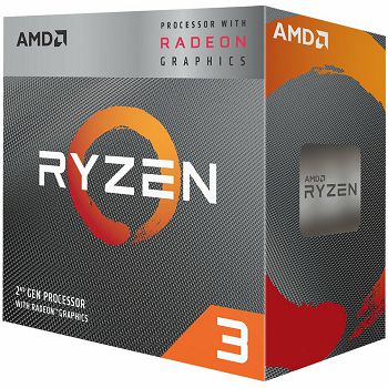 Procesor AMD Ryzen 3 3200G (4.0GHz,6MB,65W,AM4) box, RX Vega 8 Graphics, with Wraith Stealth cooler