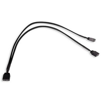 Alphacool Y-Splitter aRGB 3-Pin auf 2x 3-Pin 30cm - black 18705