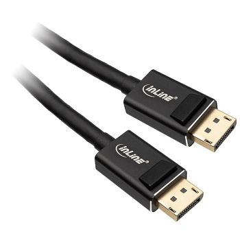 InLine DisplayPort 2.0 Kabel, 8K4K UHBR, black - 3m 15403P