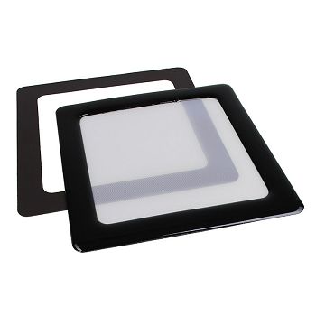 DEMCiflex Staubfilter 80mm, quadratisch - black/white DF0430