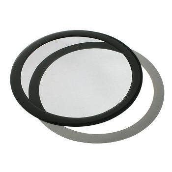 DEMCiflex Staubfilter 140mm, rund - black/black DF0017