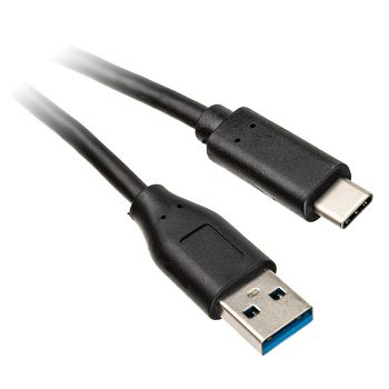 InLine USB 3.2 Gen.2 Kabel, Typ C auf A Stecker/Stecker, black - 0,5m 35716