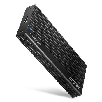 AXAGON EEM2-GTR externes Gehäuse für M.2 SSDs USB-C 3.2 Gen 2, black EEM2-GTR