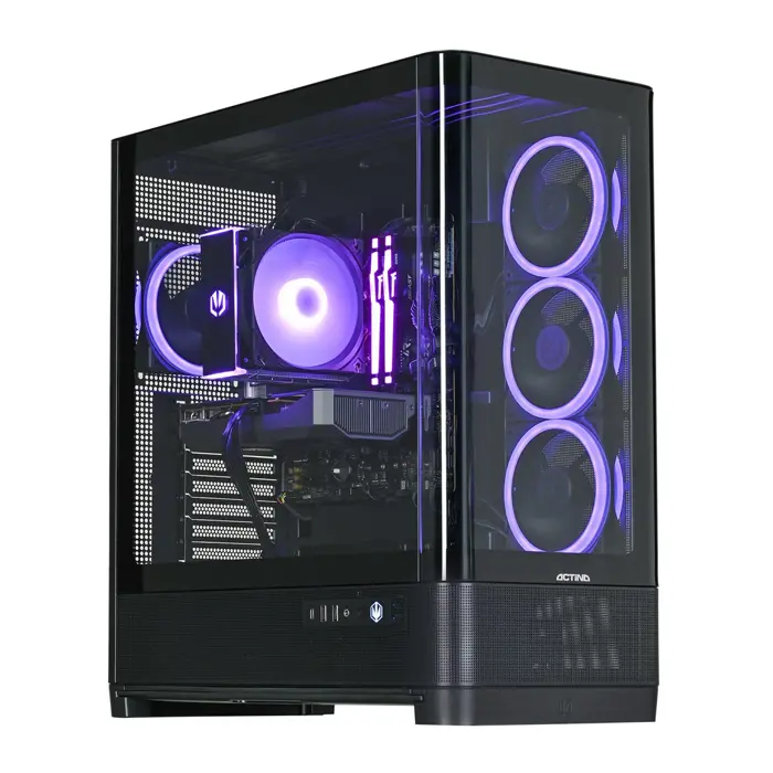 Actina 5901443444718 PC Intel Core 5 245KF 16 GB DDR5-SDRAM 1 TB SSD NVIDIA GeForce RTX 5060 Windows 11 Home Midi Tower Black