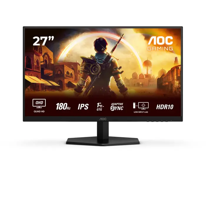 AOC G4 Q27G42XE computer monitor 68.6 cm (27") 2560 x 1440 pixels Quad HD Black, Red