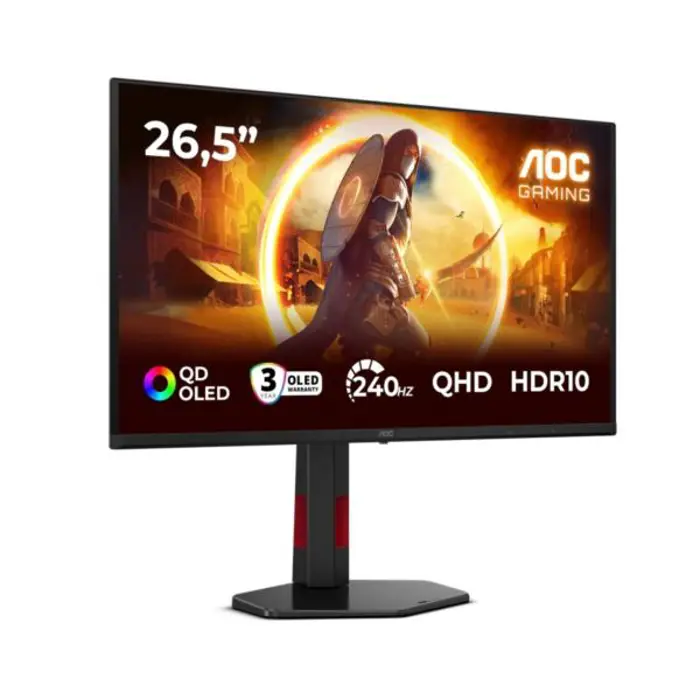 AOC LCD 27" QD-OLED, 240Hz, 16:9, DP
