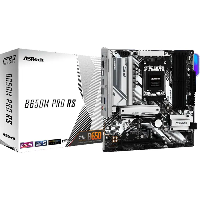 ASRock B650M Pro RS - Socket AM5 - motherboard