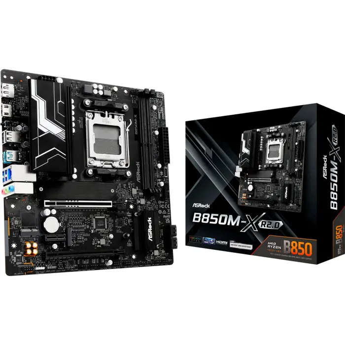 ASRock B850M-X R2.0 - Socket AM5 motherboard