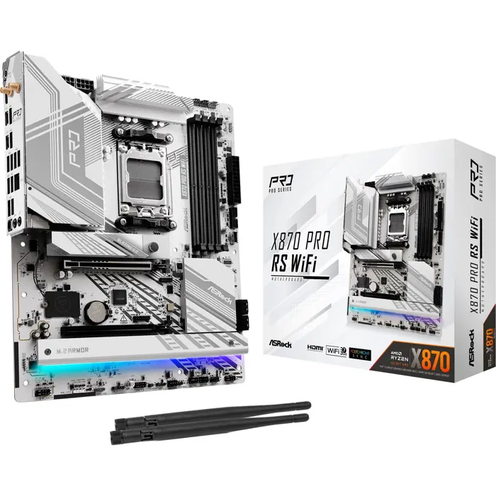 ASRock X870 Pro RS WiFi - Socket AM5 - motherboard