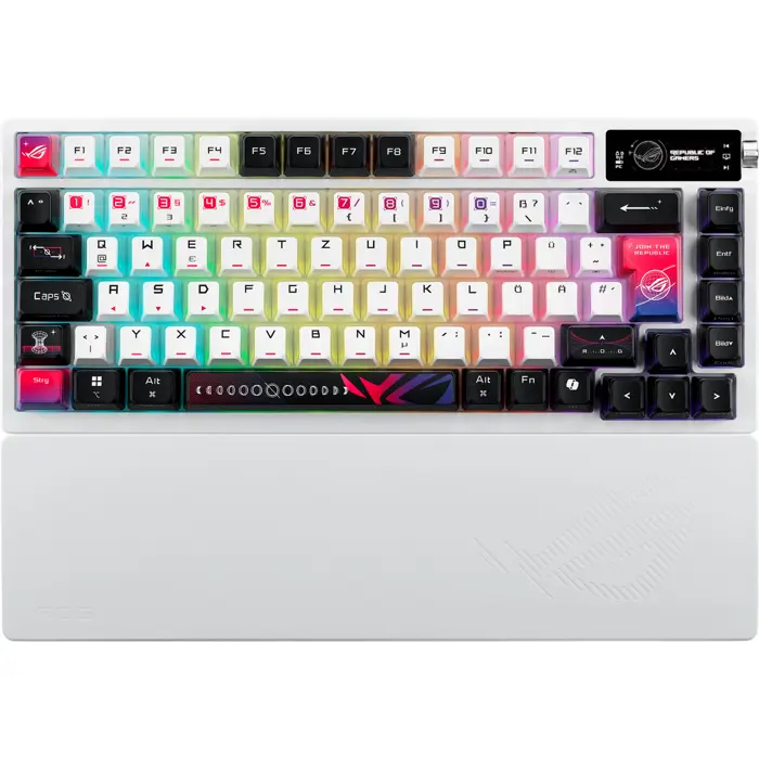 Asus ROG Azoth X (white, DE layout, ROG NX V2)