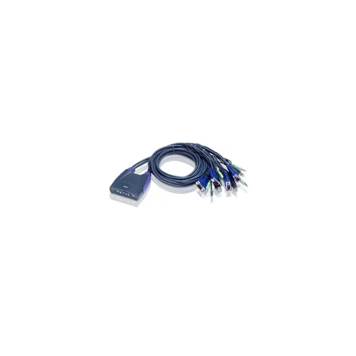 ATEN 4-Port USB VGA KVM Switch with Audio