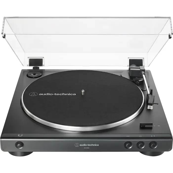 Audio-Technica AT-LP60XBK, record player (black, integrated phono preamplifier, fully automatic operation)