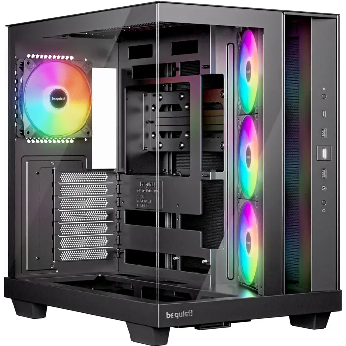 be quiet! Light Base 500 LX Black, tower case, black