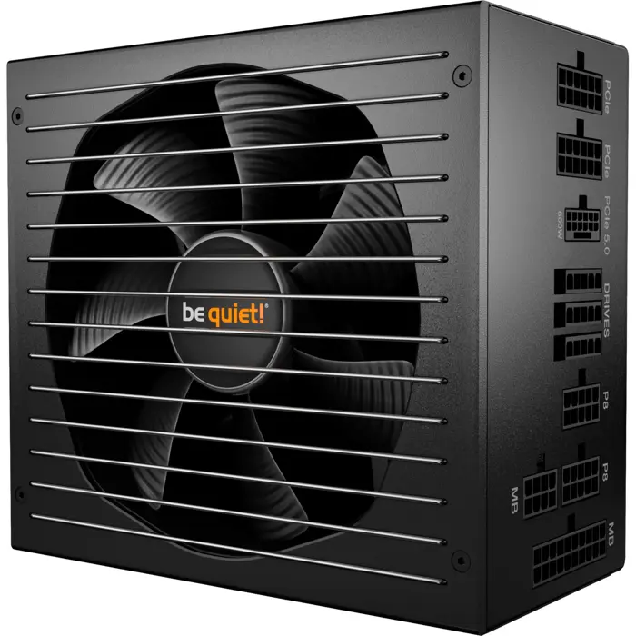 be quiet! Straight Power 12 Platinum 1000W ATX3.0, PC power supply (black, 1x 12VHPWR, 4x PCIe, cable management, 1000 watts)