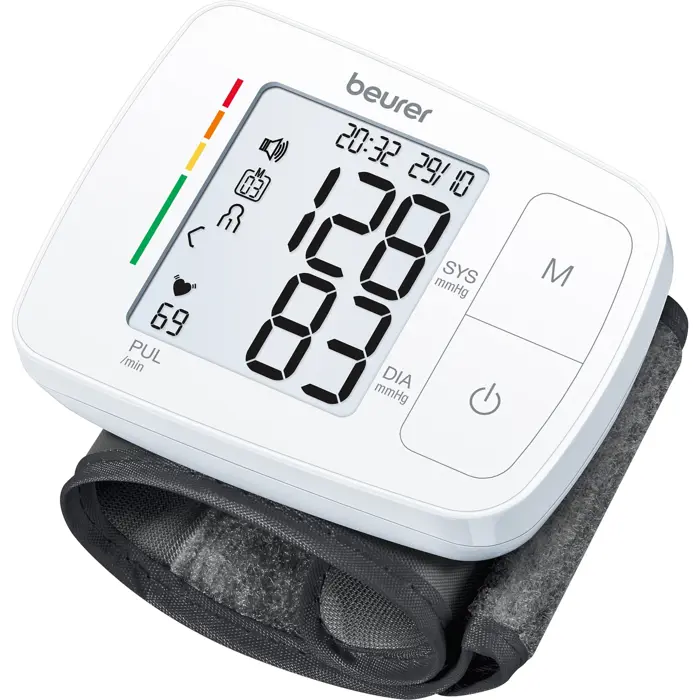 Beurer BC 21 Talking Wrist Blood Pressure Monitor (white)