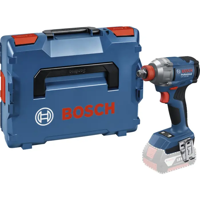 Bosch Professional cordless impact wrench GDX 18V-285 Professional solo, 18 Volt blue, without battery and charger, in L-BOXX