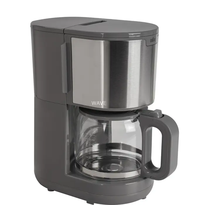 Braun PurShine KF 1500, filter machine grey/stainless steel