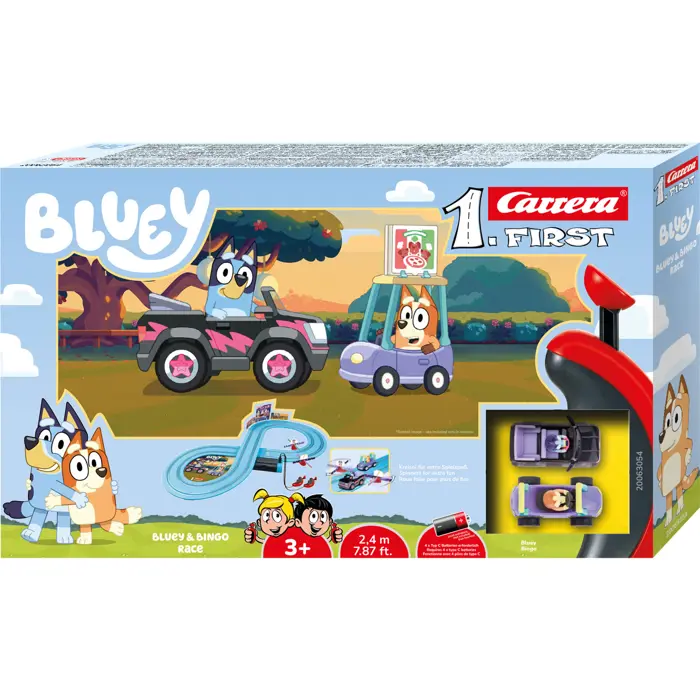Carrera FIRST Bluey & Bingo Race, racetrack