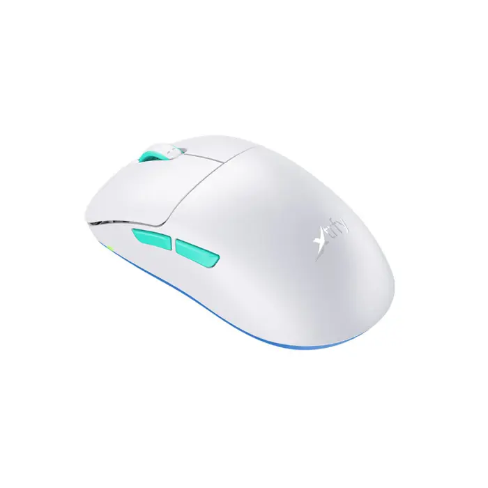Cherry XTRFY M8 bežični igraći miš, 21000 cpi, USB, bijeli